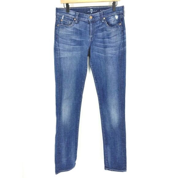 7 For All Mankind Jeans Roxanne Skinny - Picture 1 of 8